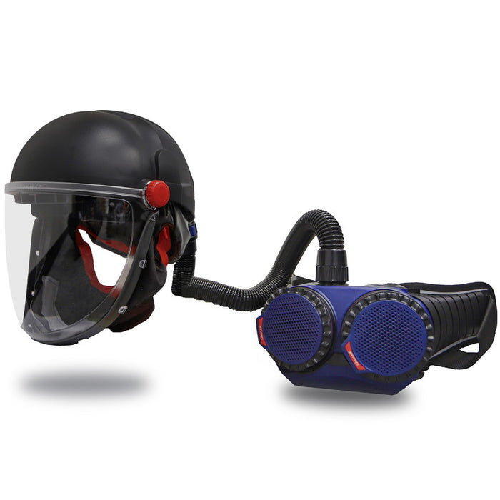 Maxisafe Cleanair Helmet with Flip-up Visor and Aergo Papr with Hd Battery and P3 Filters - R304100H