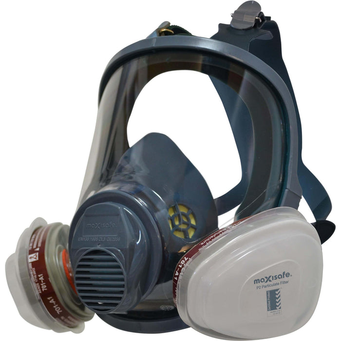 Maxisafe Maxiguard Full Face Silicone Respirator R690P-L