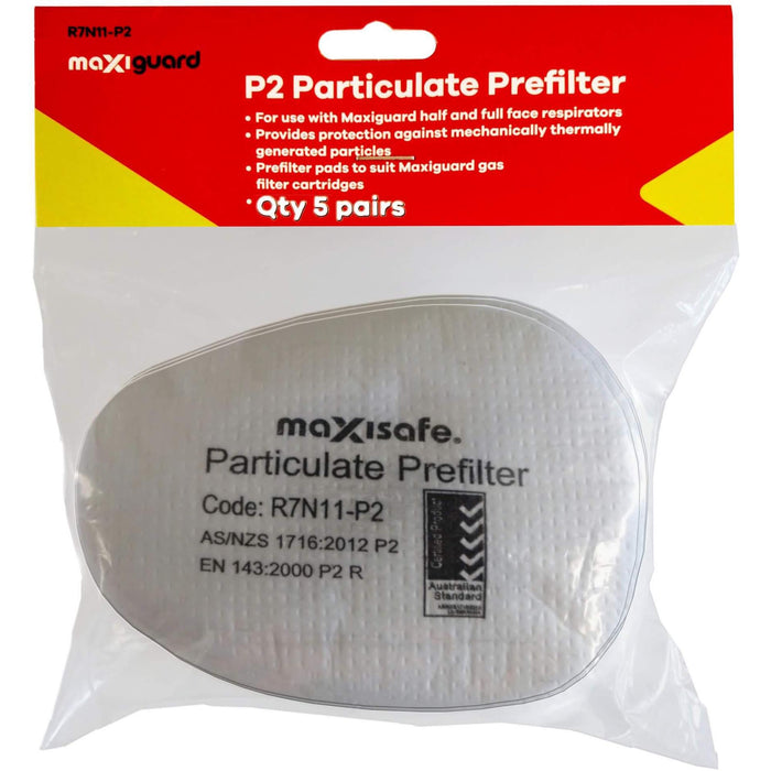 Maxisafe MaxiGuard P2 Particulate Prefilter R7N11-P2