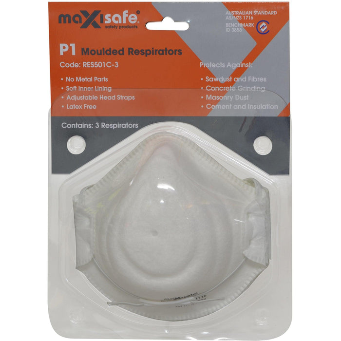 Maxisafe P1 Respirator RES501C-3