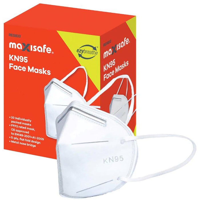 Maxisafe Flatfold Mask Earloops RES833