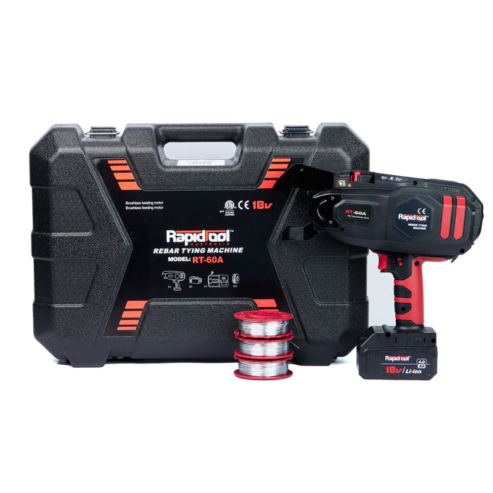 Rapidtool Rebar Tie Machine 60mm Cordless - RT-60A