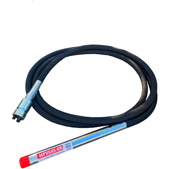 Masterfinish Concrete Vibrator Resilent Tip 59MM X 6M MFVS59-6R