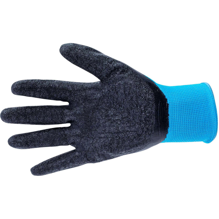 OX Polyester Lined Latex Glove - Pair