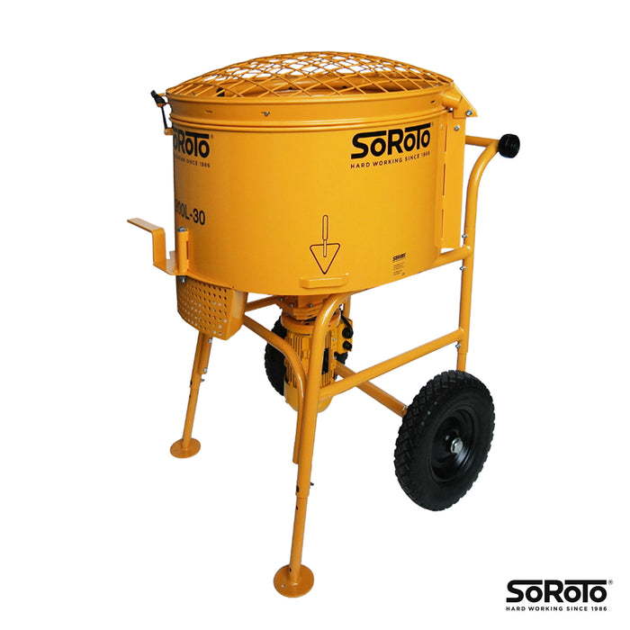 SoRoTo 200L Screed Mortar Cement Mixer Made in Denmark