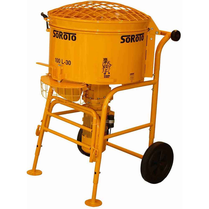 SoRoTo 100L Screed Mortar Cement Mixer Made in Denmark