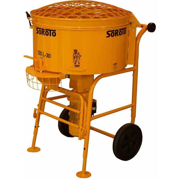 SoRoTo 120L Screed Mortar Cement Mixer Made in Denmark