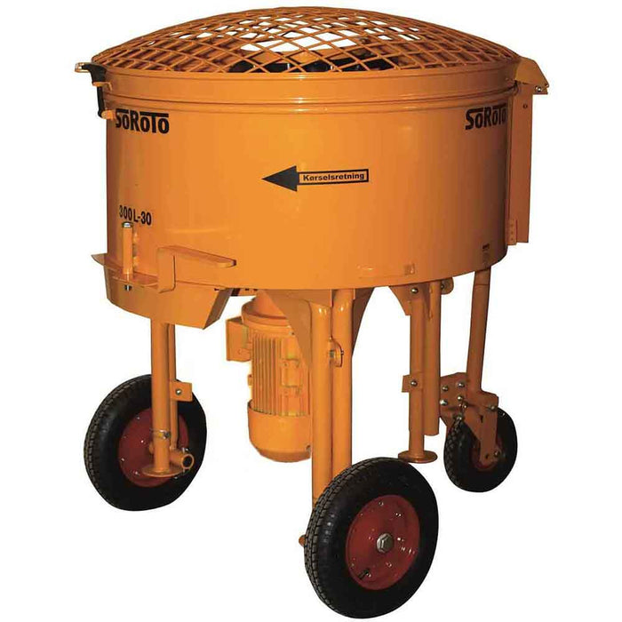 SoRoTo 300L 415Volt Screed Mortar Cement Mixer Made in Denmark