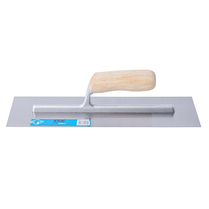 OX Tools Trade Finishing Trowel, Timber Handle