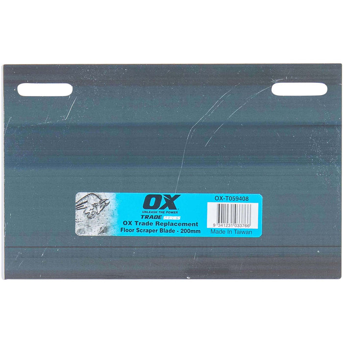 OX Trade Replacement Floor Scraper Blade 200mm