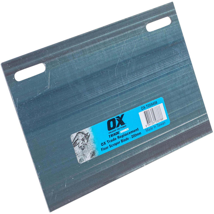 OX Trade Replacement Floor Scraper Blade 200mm