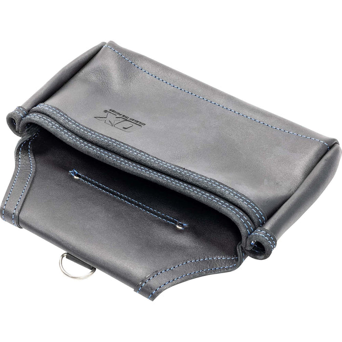 OX Trade Black Leather 2 Pocket Nail Bag OX-T265604