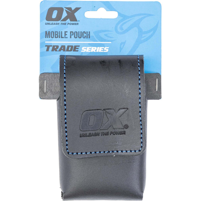 OX Trade Black Leather Mobile Phone Holder - XL OX-T265709