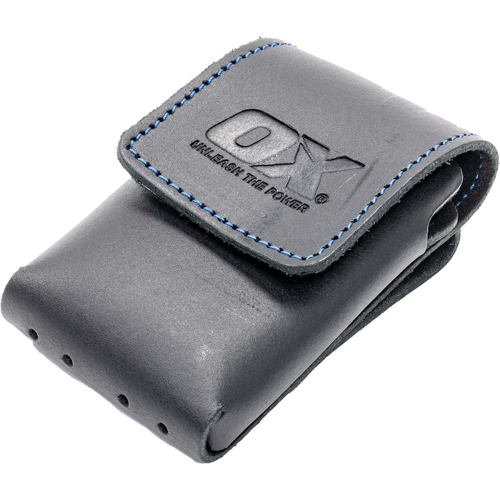 OX Trade Black Leather Mobile Phone Holder - XL OX-T265709