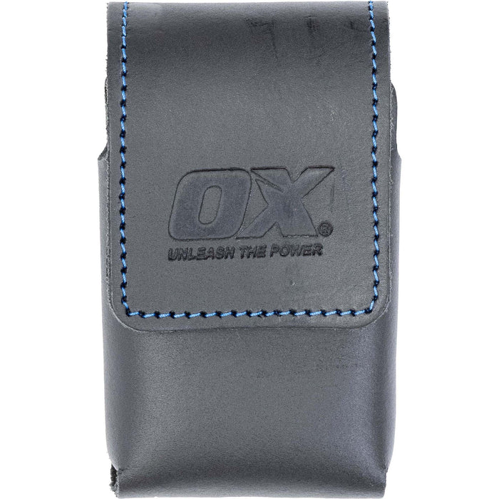 OX Trade Black Leather Mobile Phone Holder - XL OX-T265709