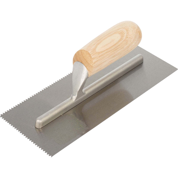 OX Trade 4mm V Notch Trowel