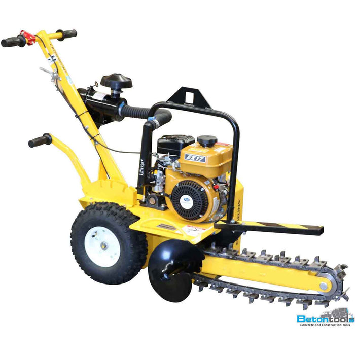 Crommelins 18" Petrol Groundhog NBN Trencher T418RP