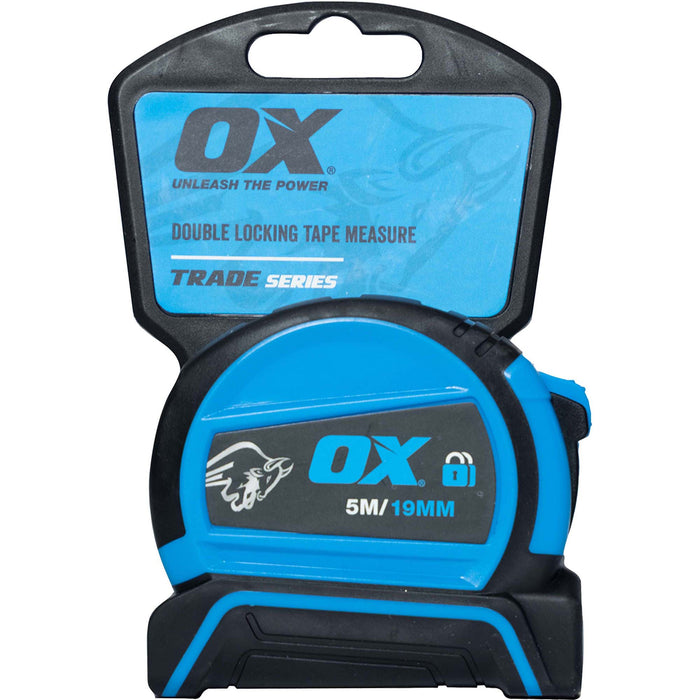 OX Tools Trade 5m Double Locking Tape Measure OX-T505205