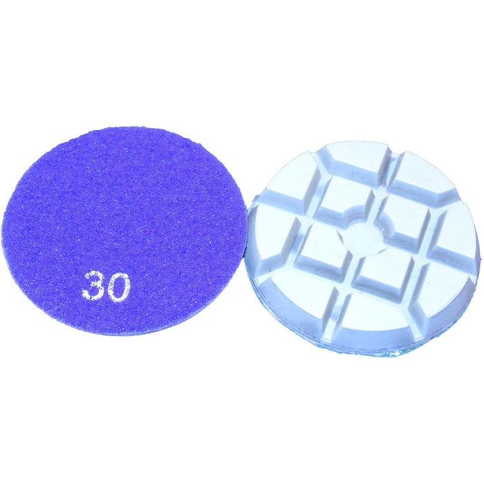 Inscribed Square-type Dry Conerete Floor Polishing Pads 80mm 30# Grit THOR-2704