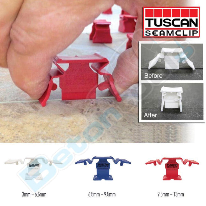 Tuscan Seam Clip Blue x150 TSCB0150