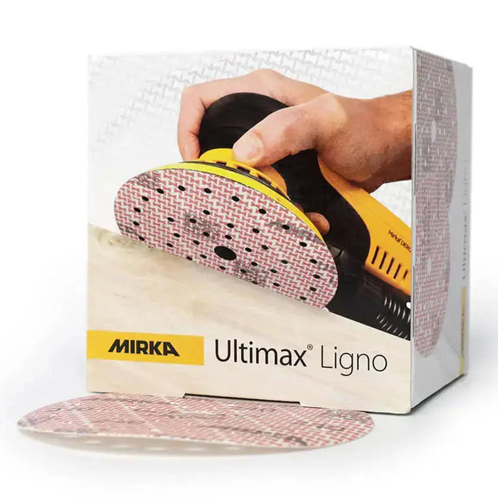 Mirka 150mm Ultimax Ligno Wood Sanding Discs Grip Multifit