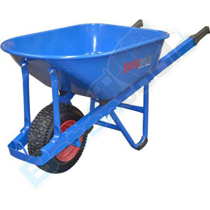 Easymix Blue Barrow with Hd Steel Tray W900S-HSBWGP