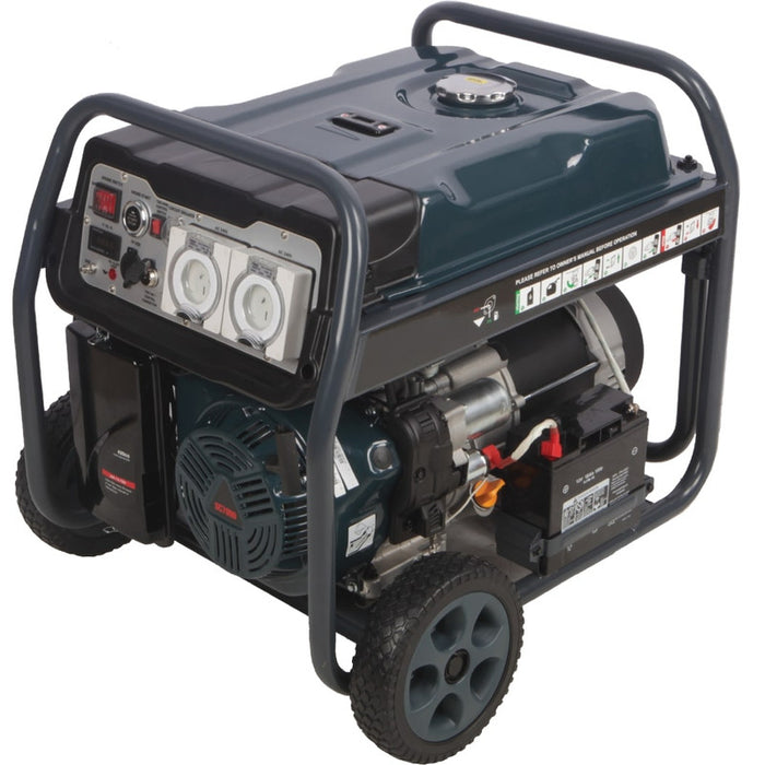 Dunlite Power Equipment 8.75 kVA Welling & Crossley Portable Generator with E-Start - WC-P8750