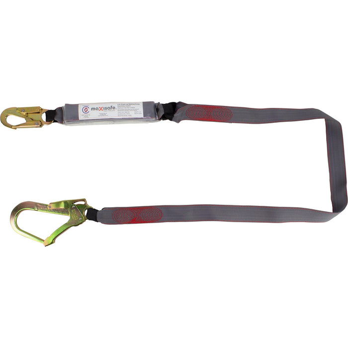 Maxisafe Single Webbing Lanyard Snaphook Scaffold Hook ZABM-T5