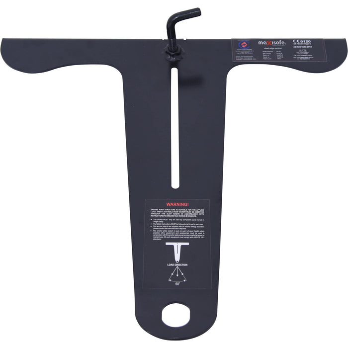 Maxisafe Steel T-Bar Edge Anchor ZTA918