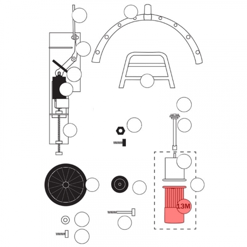 SoRoTo Motor - 1,1kW 240V SORMU013MAUS