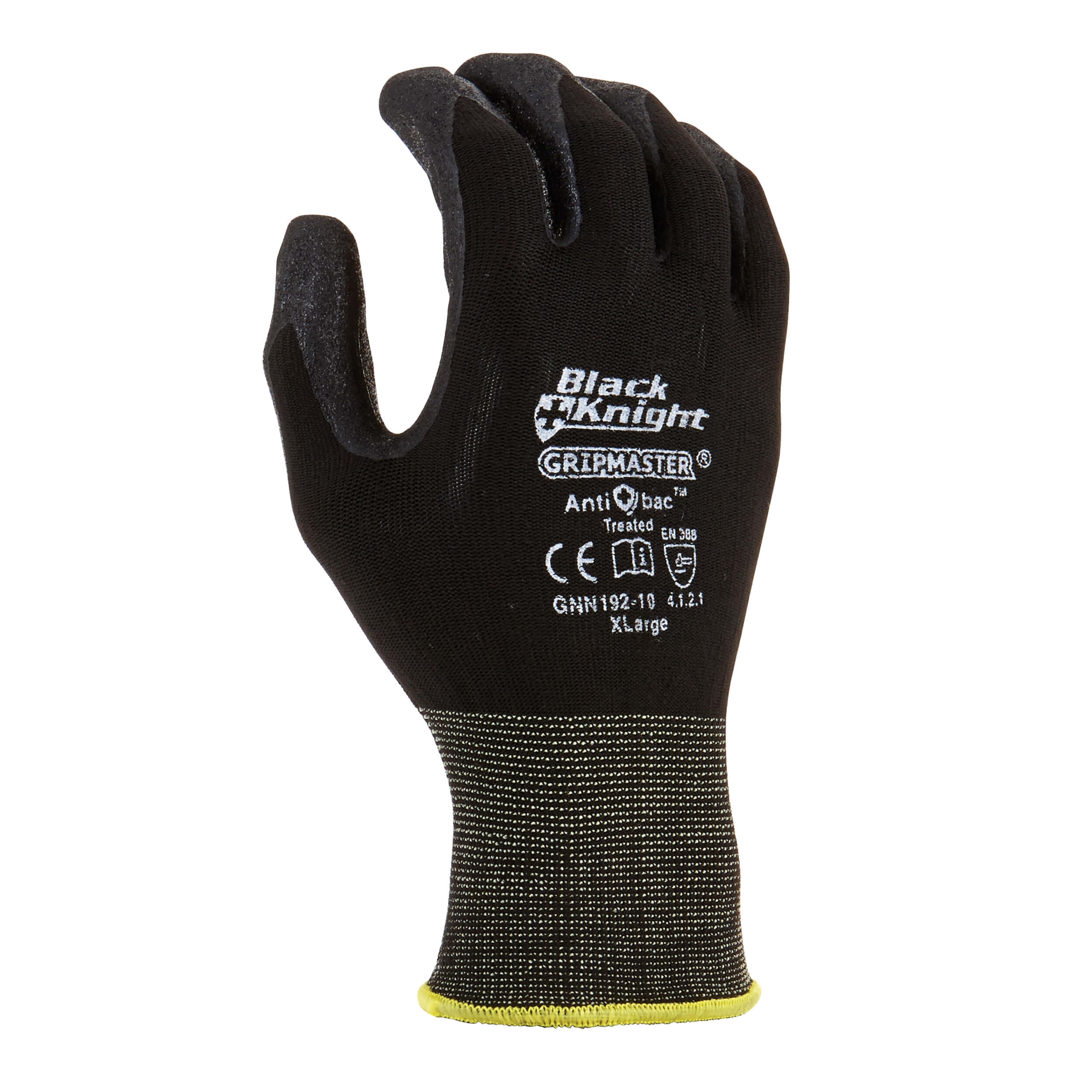 Maxisafe Black Knight Gripmaster Small Glove GNN192 07 Beton Tools