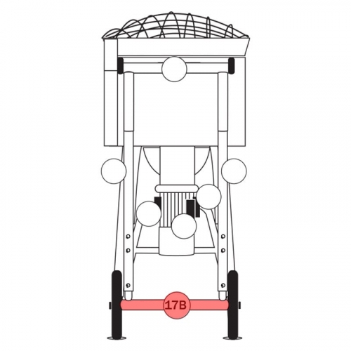 SoRoTo Telescope Leg, Rear 120017B