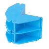 OX Professional Rubberised Plastic Line Block - Pair (2)