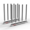 Abaco Machines Glass Rack 1.2m without Rubber Lining RSR-004