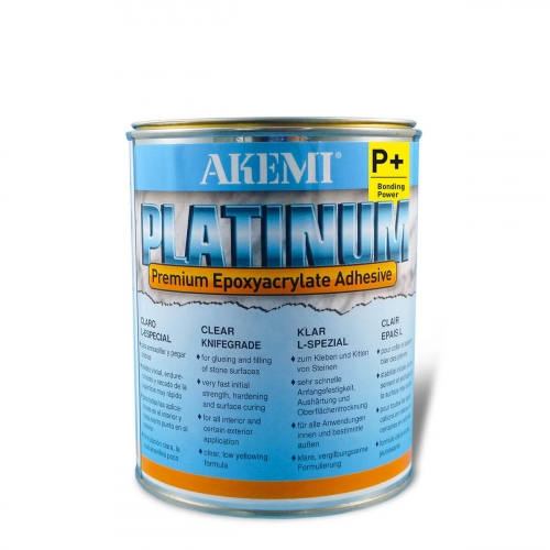 Akemi Adhesive Tube 900ml Platinum P+ Knifegrade Adhesive Clear - 10725